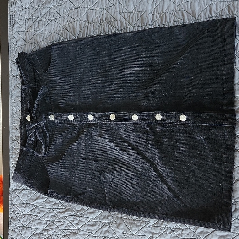 Francesca's Cord Midi Skirt